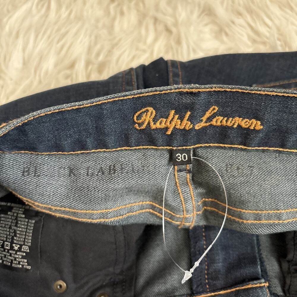Ralph Lauren Black Label Embellished Jeans Embroidered Bead Jewel Denim 30 $1690 - Picture 9 of 16